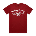 Wingin' It Premium Tee - Cardinal