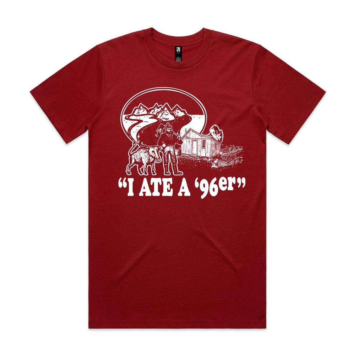 I At A 96'er Premium Tee - Cardinal