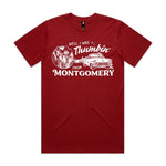 Thumbin' From Montgomery Premium Tee - Cardinal