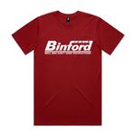 Binford Tools 6100 Premium Tee - Cardinal