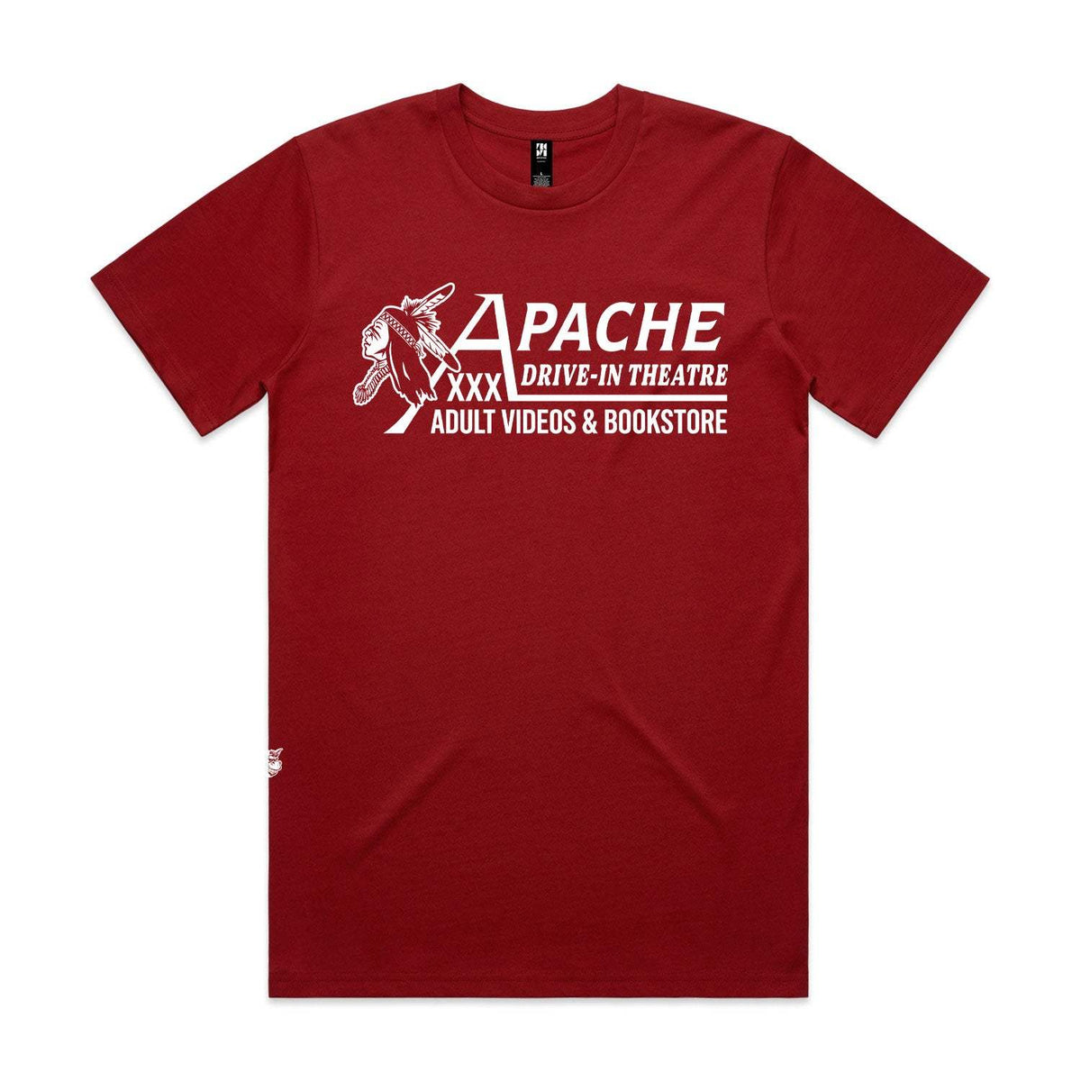 Apache Drive-In Premium Tee - Cardinal