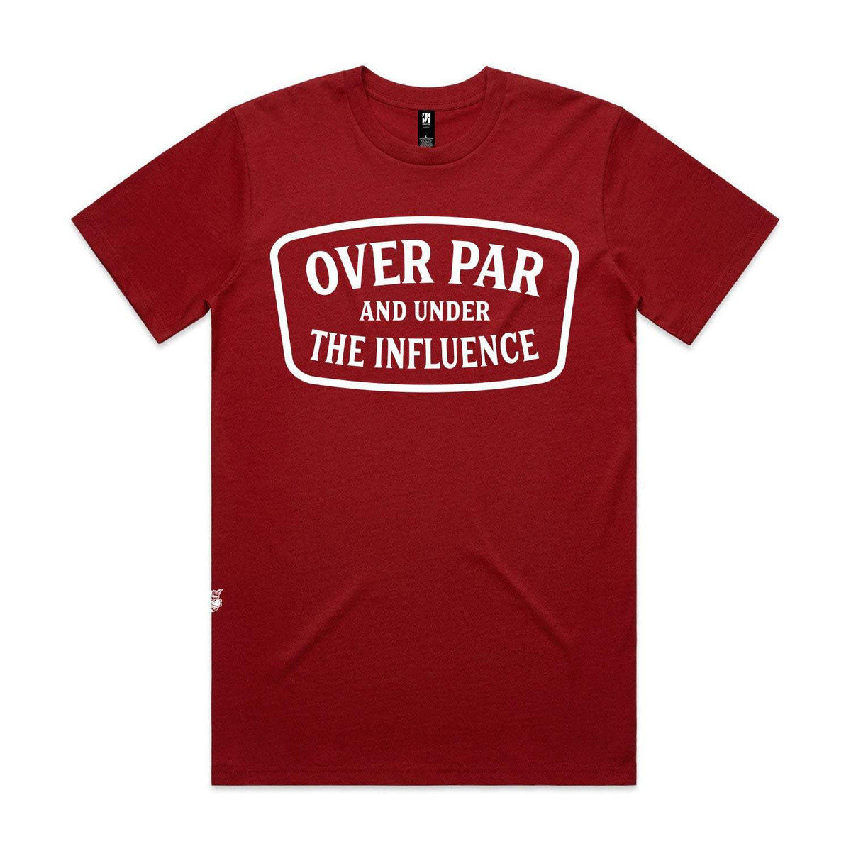 Over Par & Under The Influence Premium Tee - Cardinal