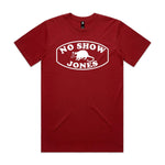 No Show Jones Tee - Cardinal