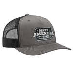 Make America Affordable Again Classic Trucker Hat - Charcoal / Black