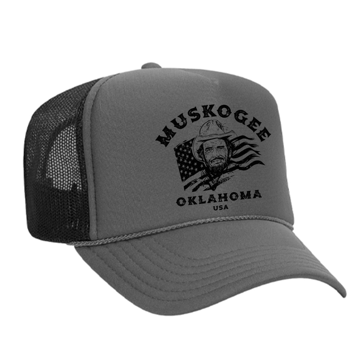 Haggard Old Flag Foam Trucker Hat