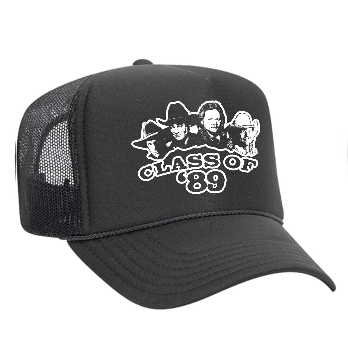 Class Of '89 Foam Trucker Hat - Charcoal