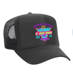 Pontoons and High Noons Foam Trucker Hat - Charcoal