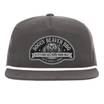 Soggy Beaver BBQ Flat Bill Rope - Charcoal