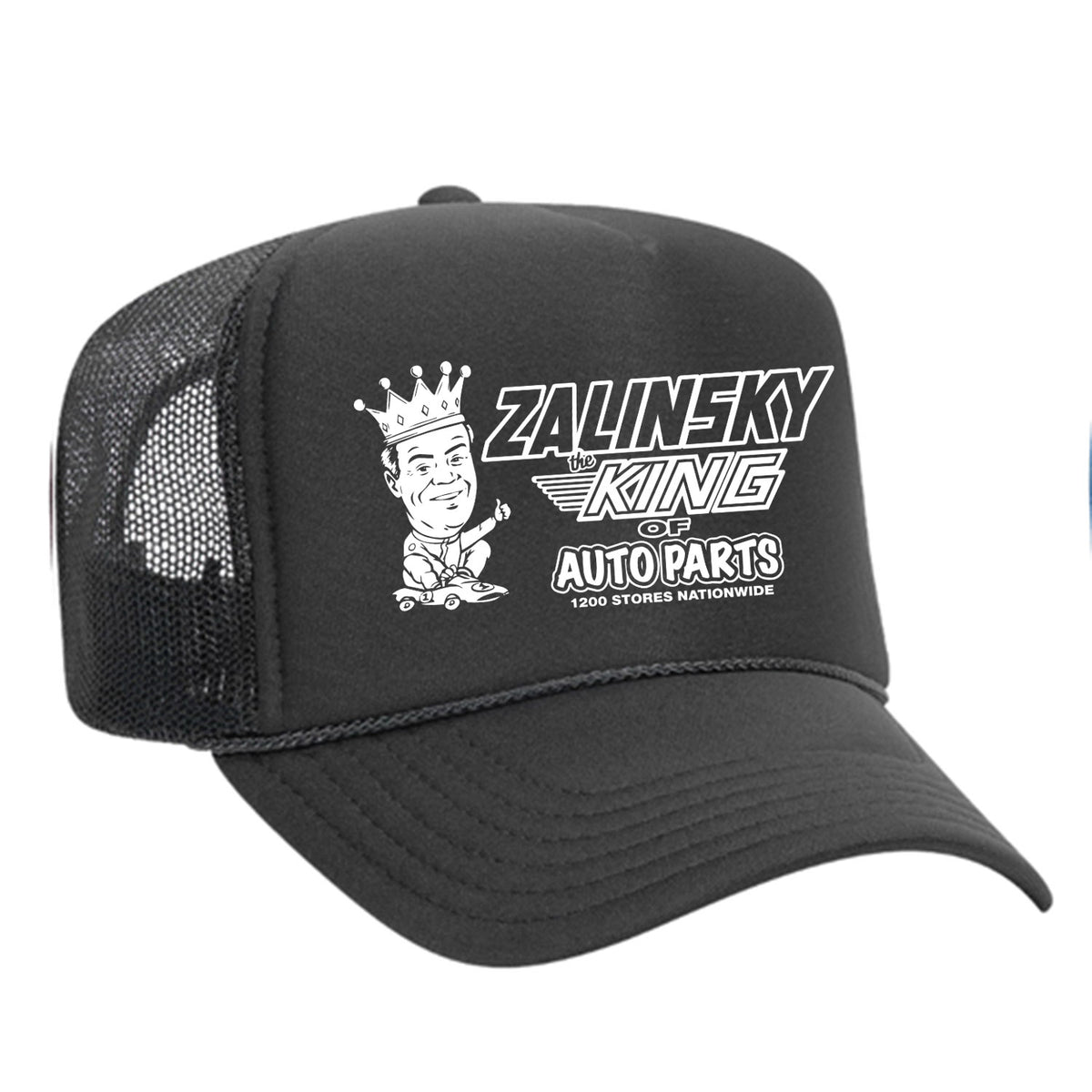 Zalinsky The King Of Auto Parts Foam Trucker Hat