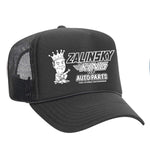 Zalinsky The King Of Auto Parts Foam Trucker Hat - Charcoal