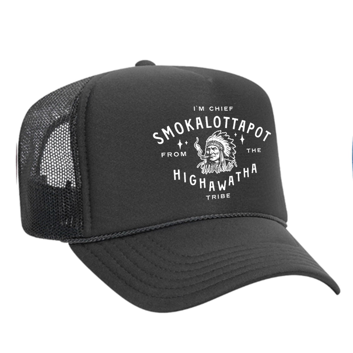 Chief Smokalottapot Foam Trucker Hat