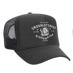 Chief Smokalottapot Foam Trucker Hat - Charcoal