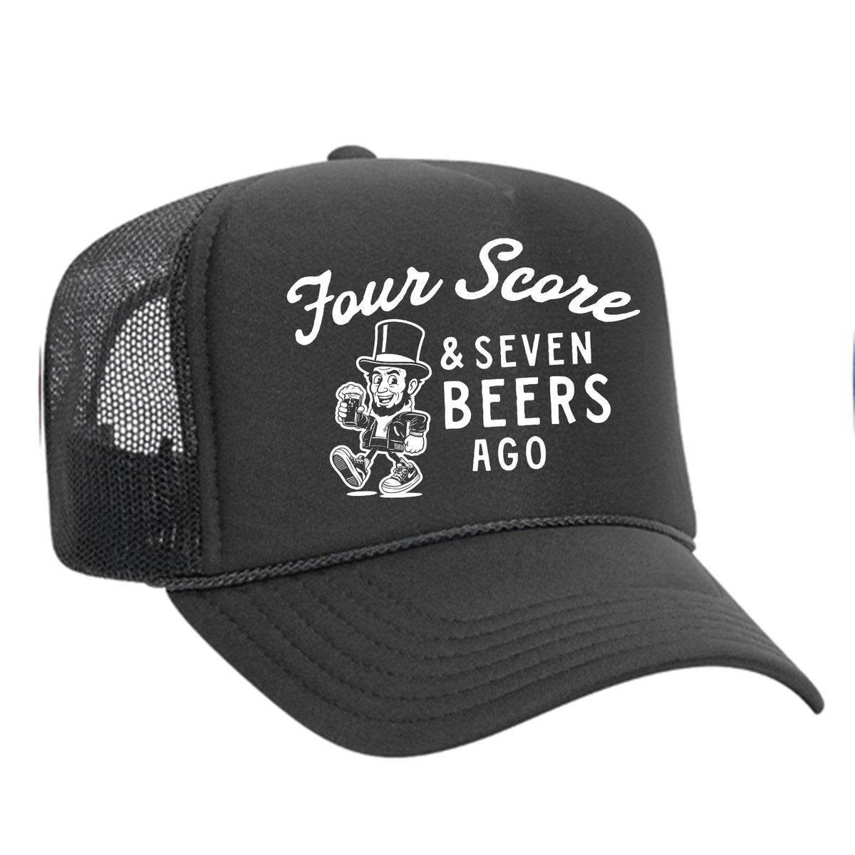 Four Score & Seven Beers Ago Foam Trucker Hat
