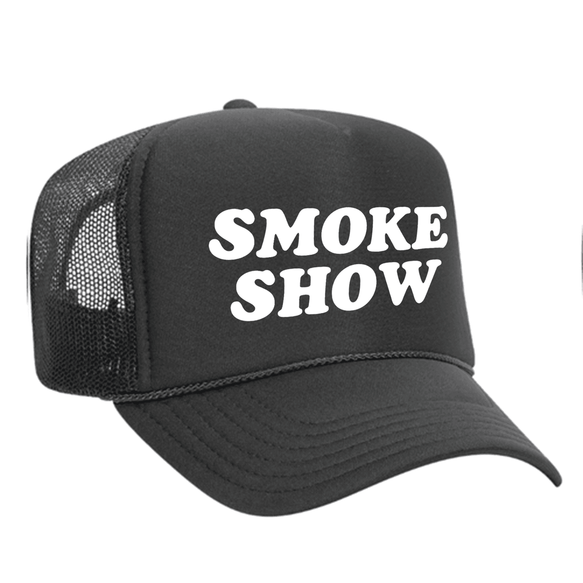 Smoke Show Foam Trucker Hat - Charcoal