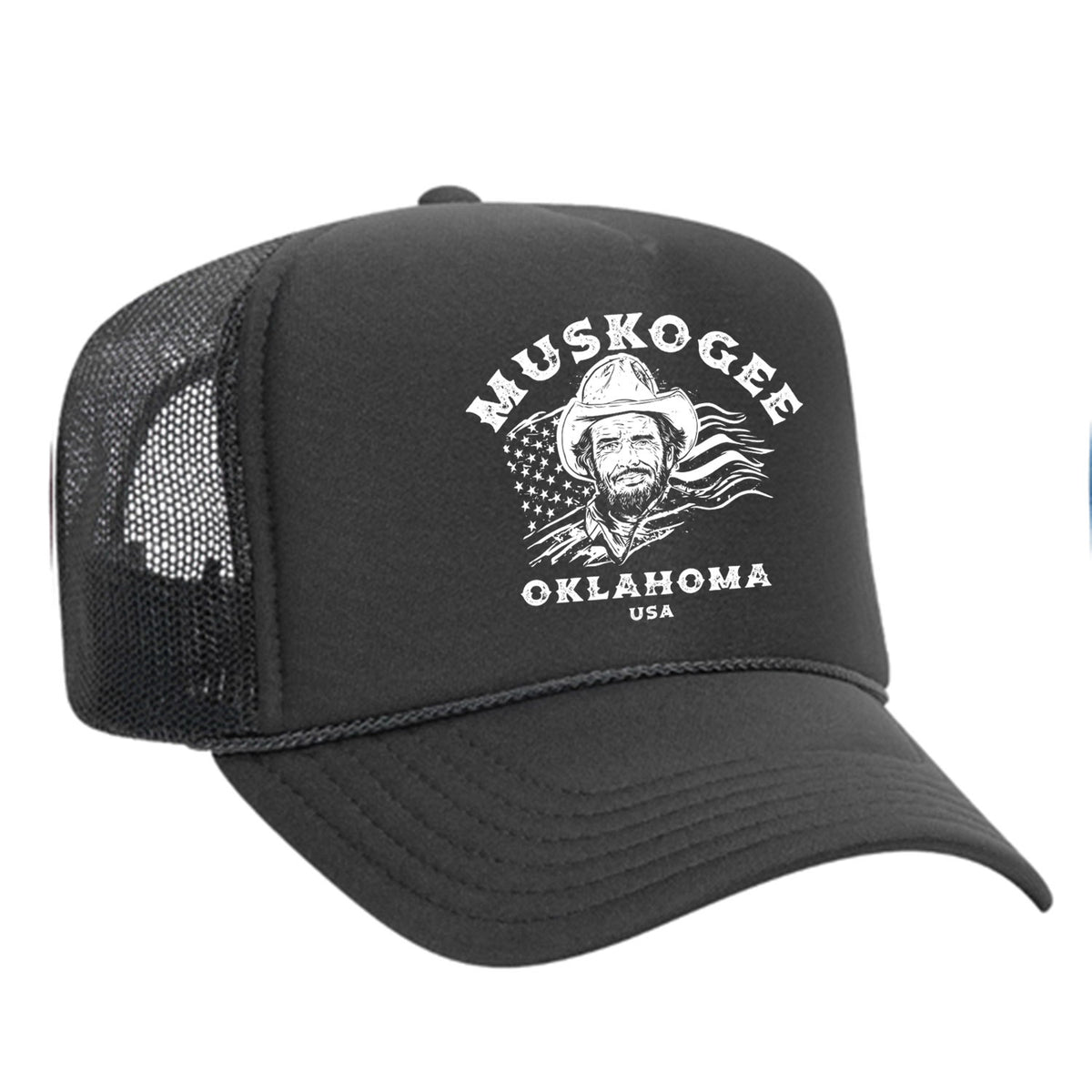 Haggard Old Flag Foam Trucker Hat