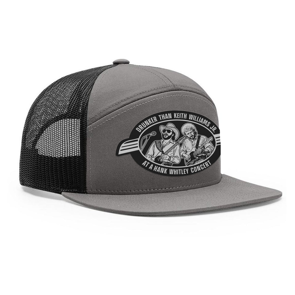 Hank Whitley 7 Panel Hat