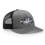 Hank Whitley Classic Trucker Hat - Charcoal / Black