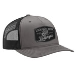 The Liquor Box Lounge Classic Trucker Hat - Charcoal / Black