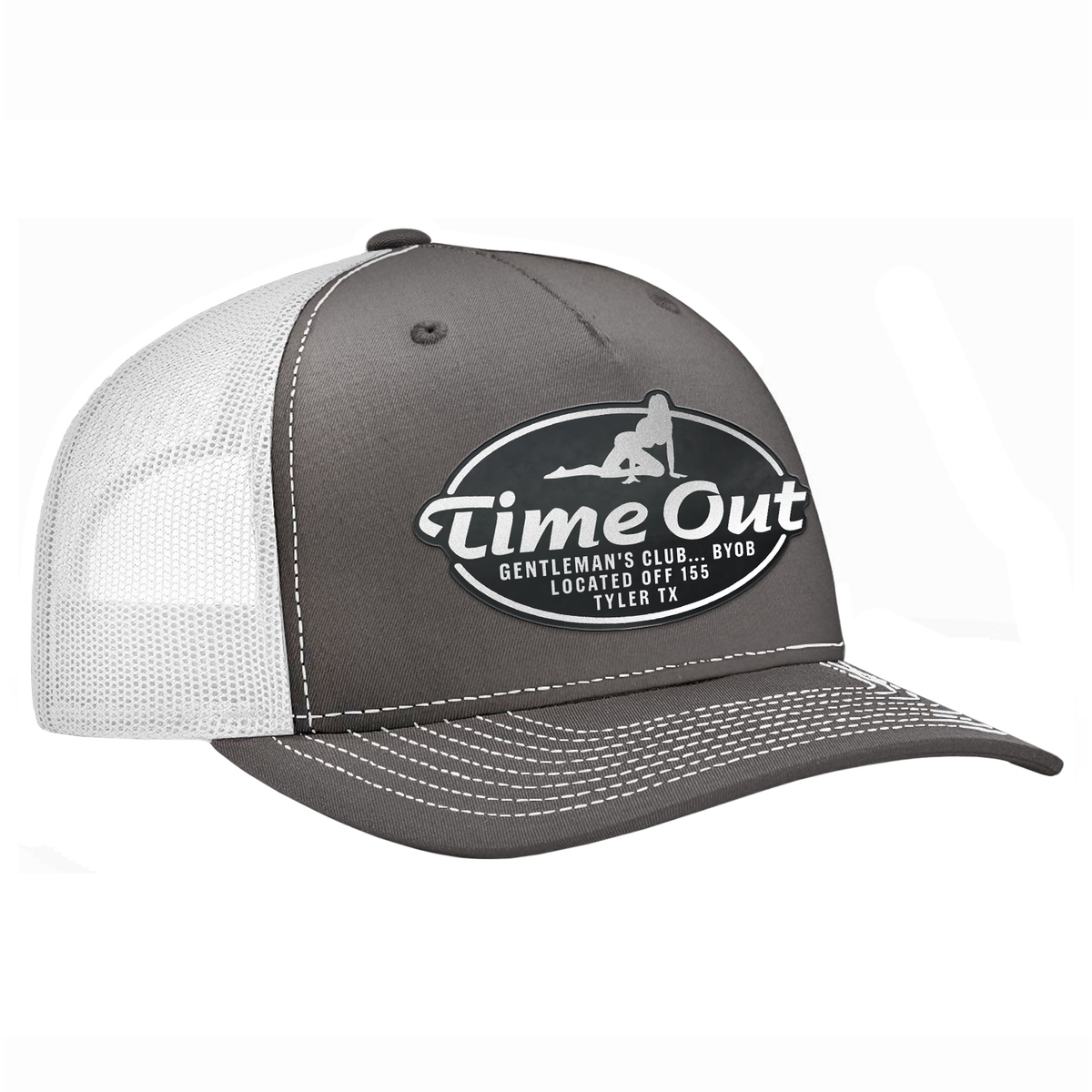 Time Out Gentleman's Club Leather Patch Hat
