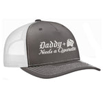 Daddy Needs A Cig Embroidered Trucker Hat