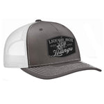The Liquor Box Lounge Classic Trucker Hat - Charcoal / White