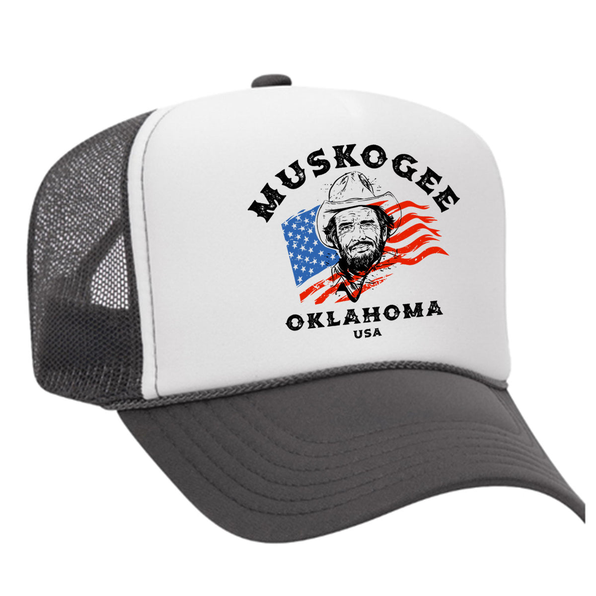 Haggard Old Flag Foam Trucker Hat