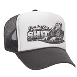 I Didn't See Sh!t Foam Trucker Hat - Charcoal / White