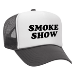 Smoke Show Foam Trucker Hat - Charcoal / White