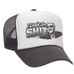 I Didn't See Sh!t Foam Trucker Hat - Charcoal / White