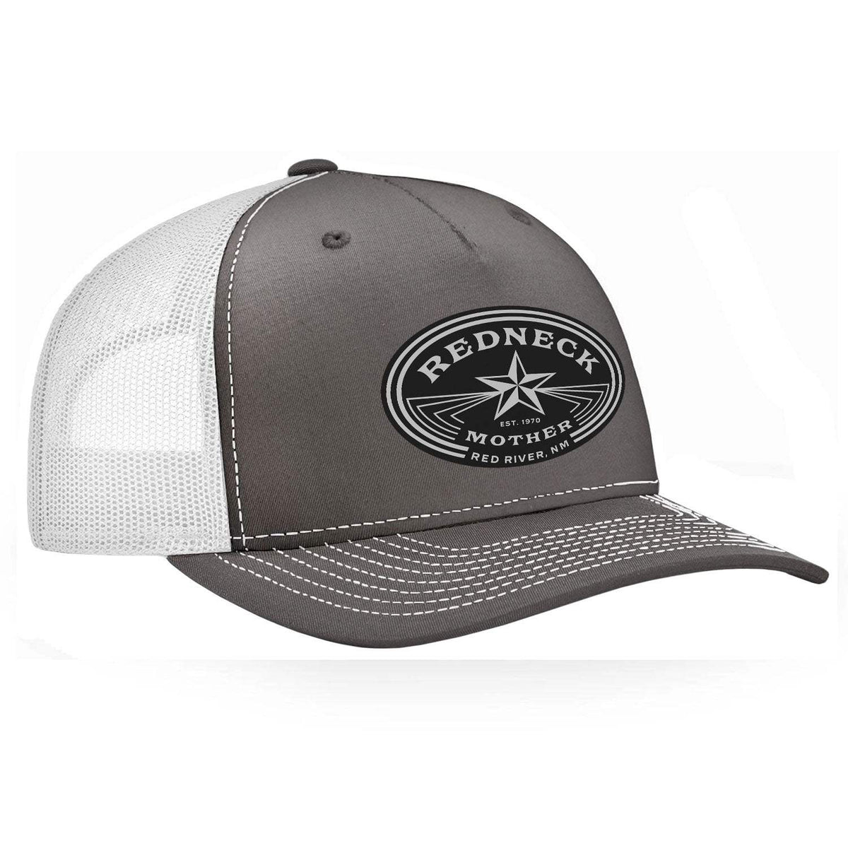 Redneck Mother Classic Trucker Hat - Charcoal / White
