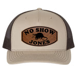 No Show Jones Leather Patch Hat