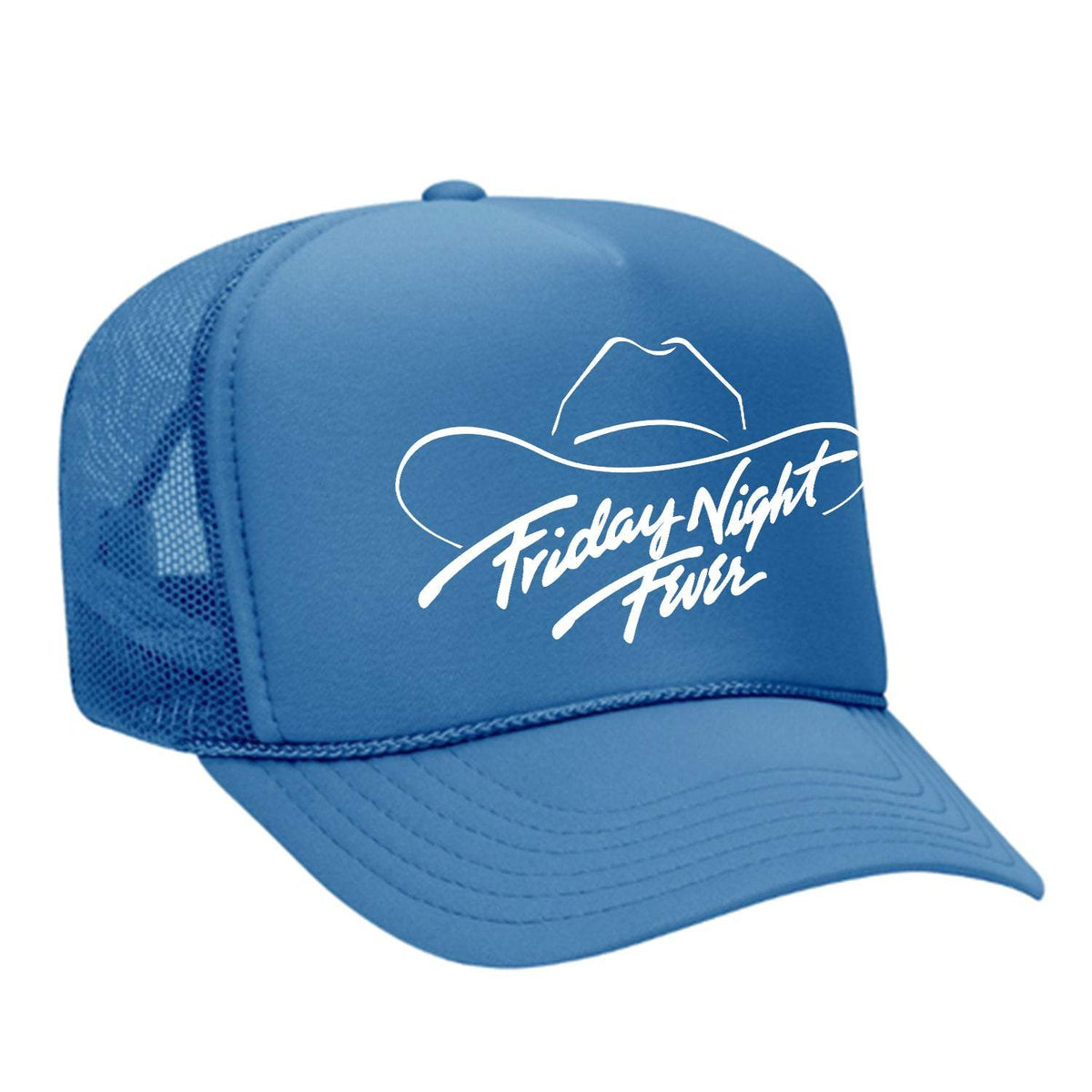 Friday Night Fever Foam Trucker Hat - Colorado / Blue