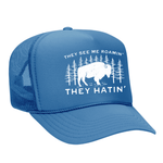 They See Me Roamin' Foam Trucker Hat - Colorado / Blue
