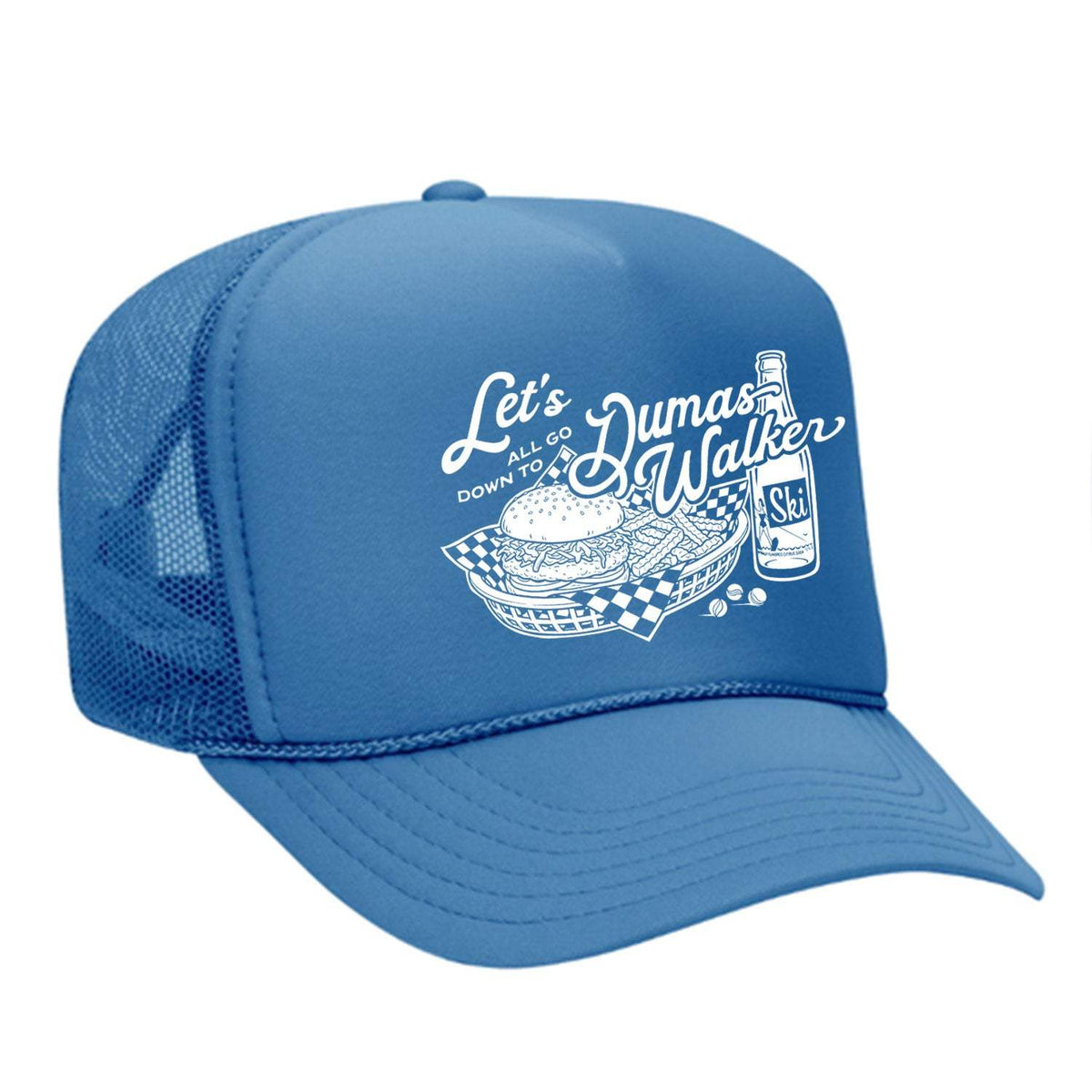 Dumas Walker Foam Trucker Hat - Colorado / Blue