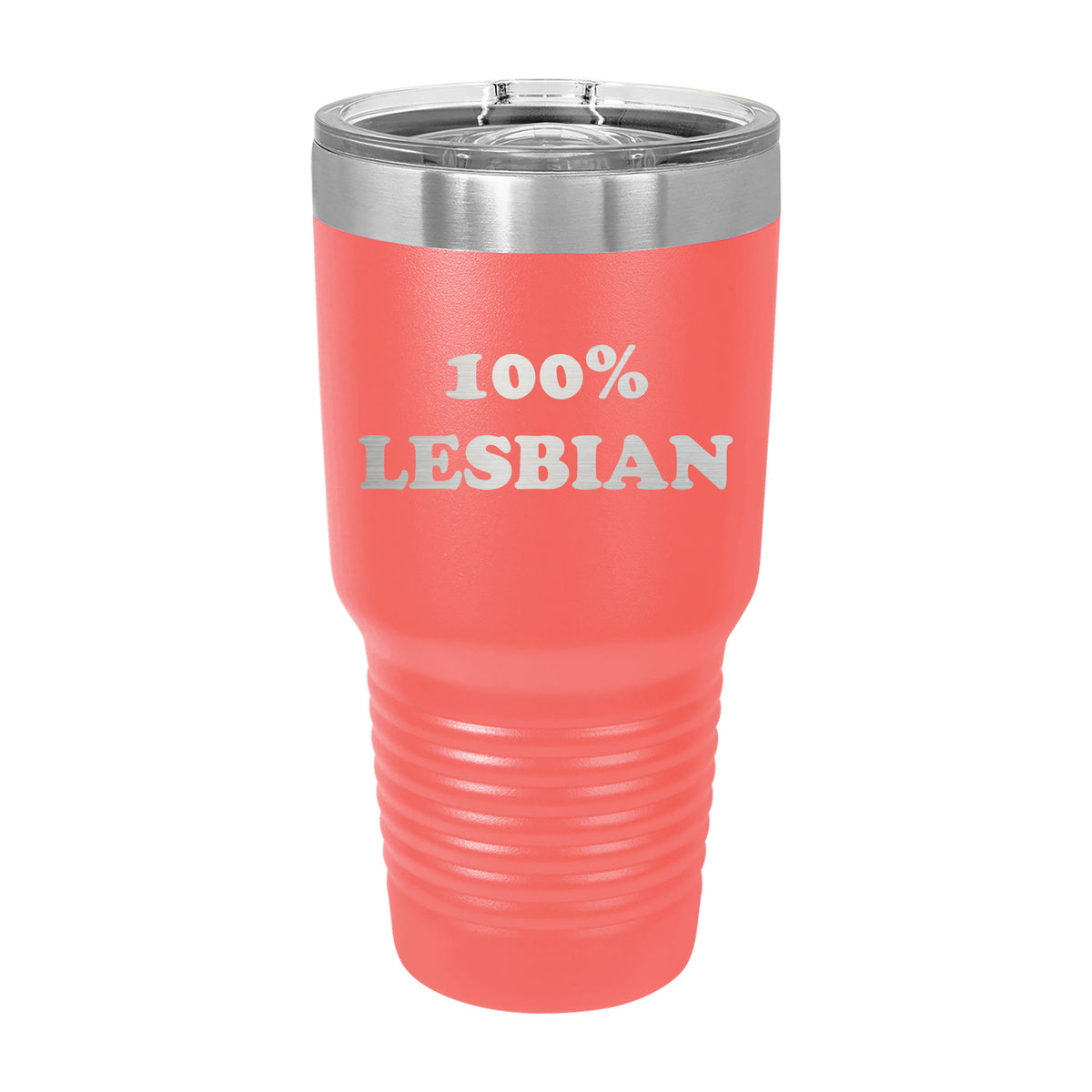 100% Lesbian 30oz Tumbler