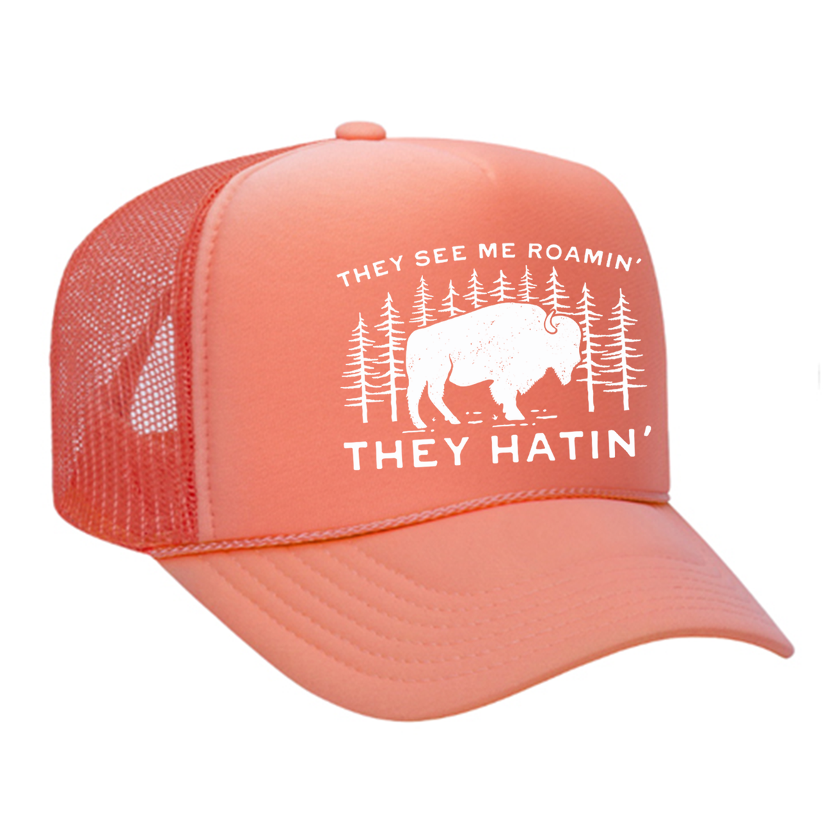 They See Me Roamin' Foam Trucker Hat