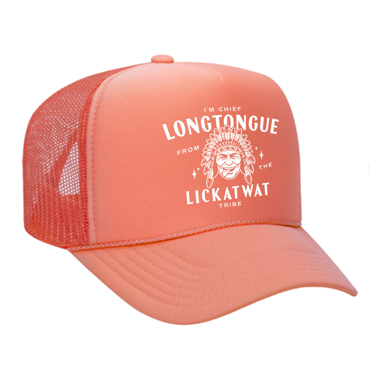 Chief Longtongue Foam Trucker Hat