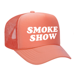 Smoke Show Foam Trucker Hat - Coral