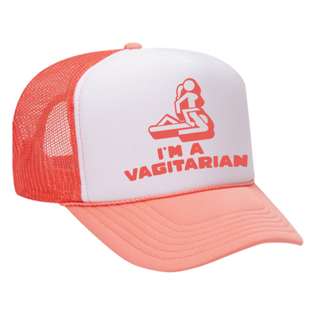 I'm A Vagitarian Foam Trucker Hat