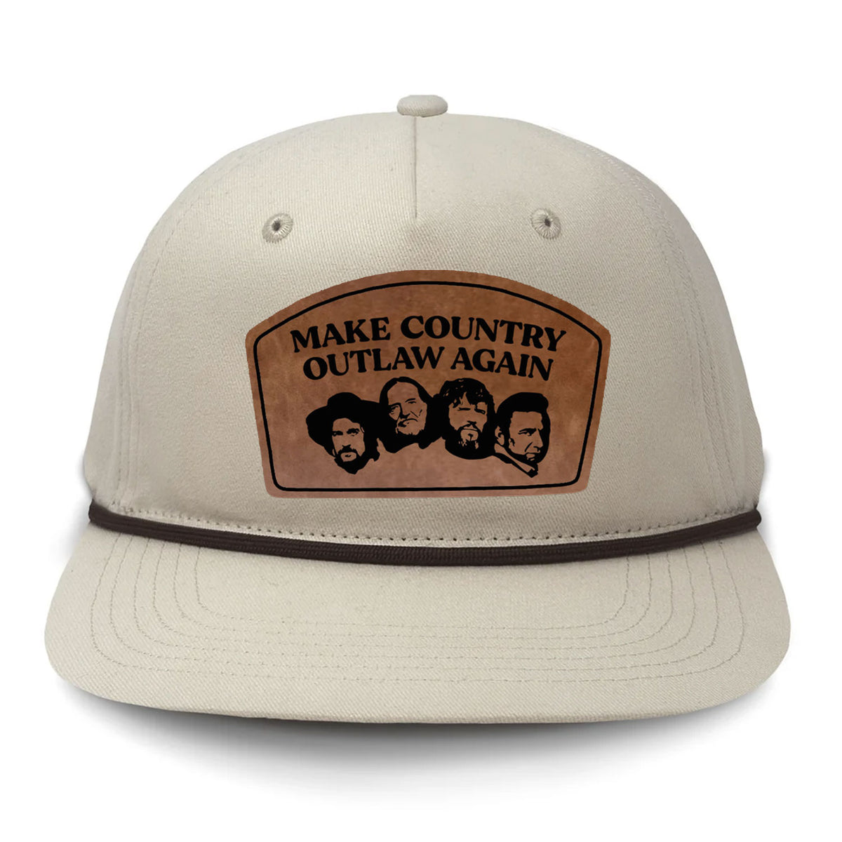 Make Country Outlaw Again Flat Bill Rope
