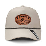 Redneck Mother Performance Leather Patch Hat - Cream