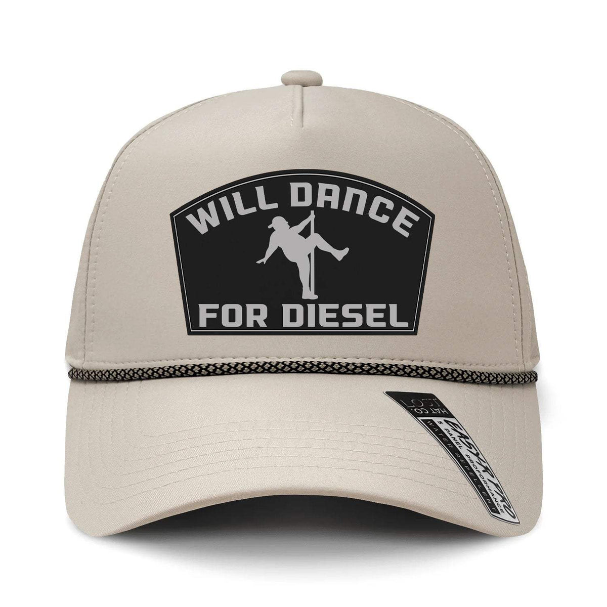Will Dance For Diesel Performance Pro Hat - Cream