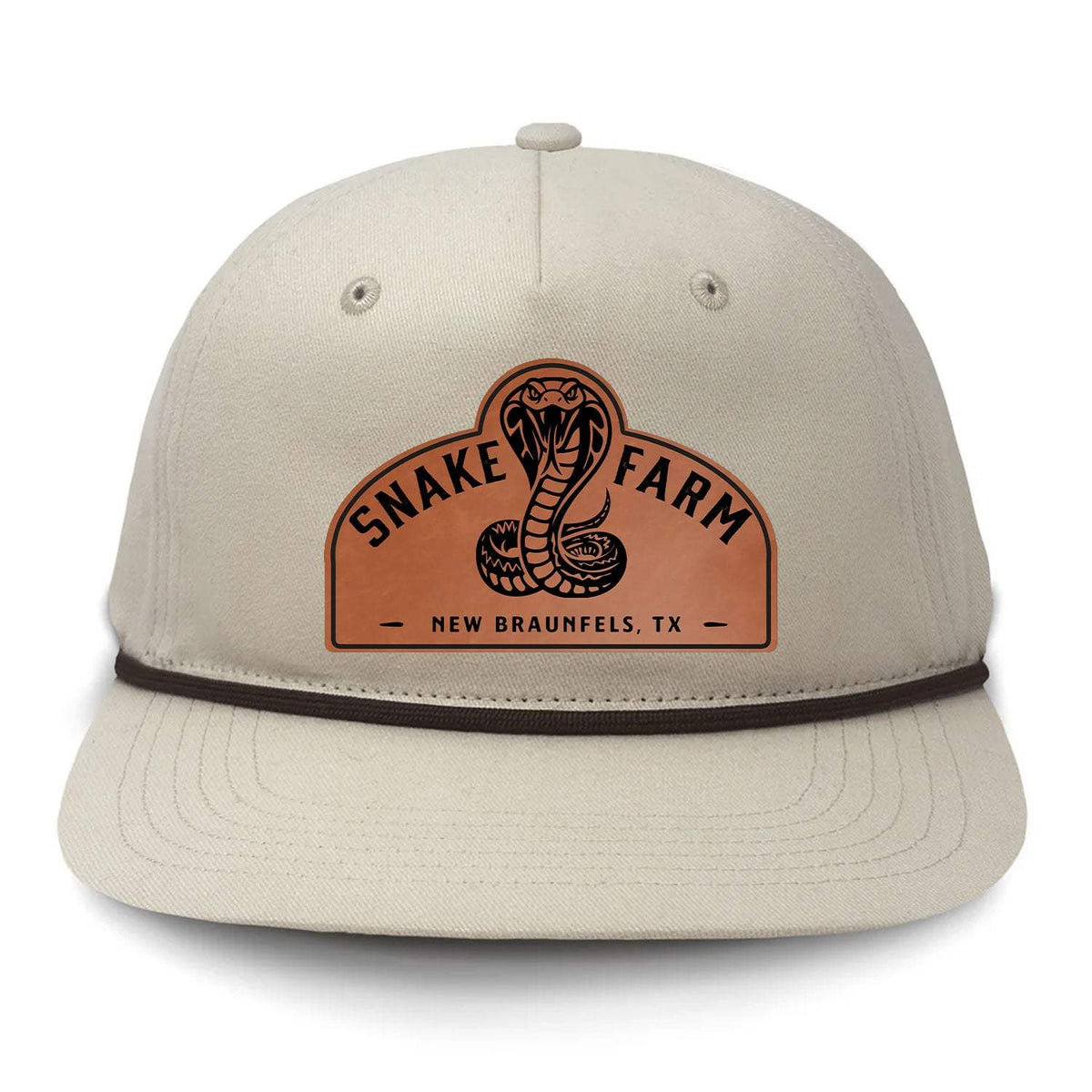 Snake Farm Flat Bill Rope - Cream