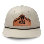 Snake Farm Flat Bill Rope - Cream
