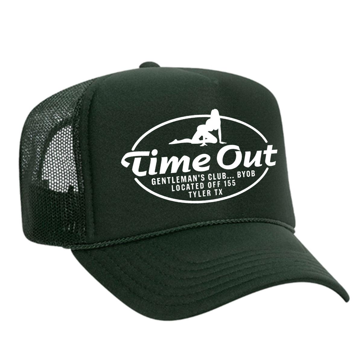 Time Out Gentleman's Club Foam Trucker Hat