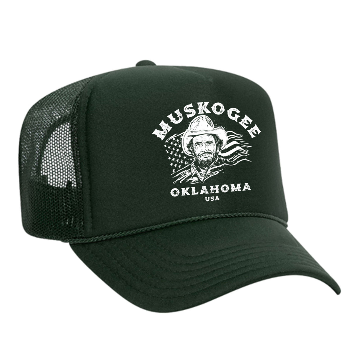 Haggard Old Flag Foam Trucker Hat