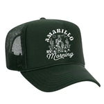 Amarillo By Morning Foam Trucker Hat - Dark Green