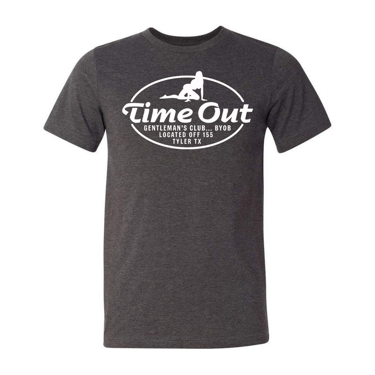 Time Out Gentleman's Club BC Tee SALE - Dark / Heather