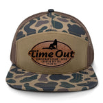 Time Out Gentleman's Club 7 Panel Hat - Delta