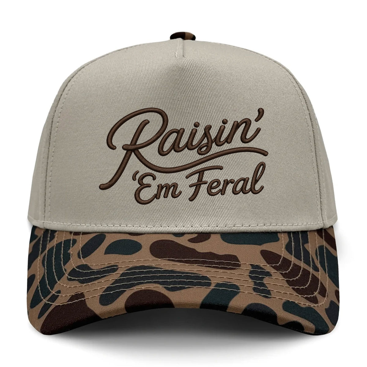 Raisin' 'Em Feral Embroidered Hat